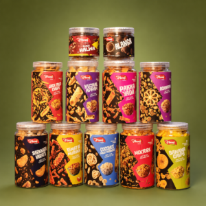 പലഹാര പെട്ടി ONAM GIFT BOX 2.5kg (11 Tin)